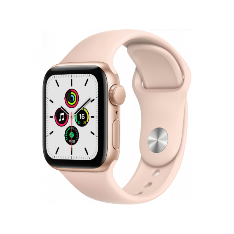 Apple Watch SE 44mm GPS+LTE Gold Aluminum Case w. White Sport Band (MYEP2) б/у